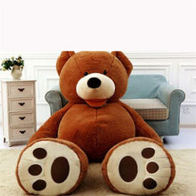 Load image into Gallery viewer, Giant Teddy Bear Plush Toy Huge  Soft Toys  Leather Shell