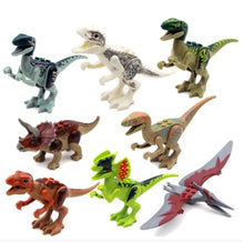 Load image into Gallery viewer, Building Blocks Mini Dinosaur Bricks Figures Kids Toys For Children