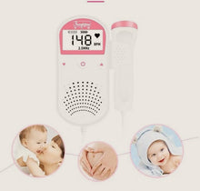 Load image into Gallery viewer, Fetal Heart Rate Monitor Home Pregnancy Baby Fetal Sound Heart Rate Detector