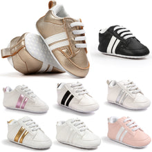 Load image into Gallery viewer, Baby Boy Girl Moccasins Shoes Infant PU Leather Non-slip Soft Newborn Sneakers