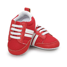 Load image into Gallery viewer, Baby Boy Girl Moccasins Shoes Infant PU Leather Non-slip Soft Newborn Sneakers