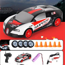 Load image into Gallery viewer, 2.4G Drift Rc Car 4WD RC Drift Car Toy Remote Control GTR Model AE86 Vehicle Car RC Racing Car Toy For Children Christmas Gifts
