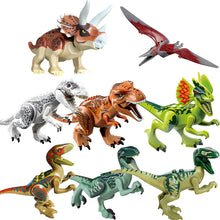 Load image into Gallery viewer, Building Blocks Mini Dinosaur Bricks Figures Kids Toys For Children