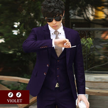Load image into Gallery viewer, Luxury Mens Wedding, Business casual customed Suit 3in1.-Other-EthioTELL