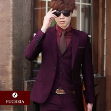 Load image into Gallery viewer, Luxury Mens Wedding, Business casual customed Suit 3in1.-Other-EthioTELL