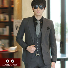 Load image into Gallery viewer, Luxury Mens Wedding, Business casual customed Suit 3in1.-Other-EthioTELL