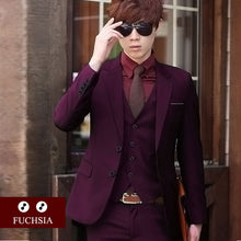 Load image into Gallery viewer, Luxury Mens Wedding, Business casual customed Suit 3in1.-Other-EthioTELL