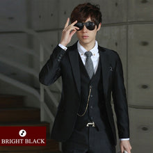 Load image into Gallery viewer, Luxury Mens Wedding, Business casual customed Suit 3in1.-Other-EthioTELL