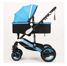 Load image into Gallery viewer, Wisesonle baby stroller 2 in 1 stroller lying or dampening folding light weight two-sided child four seasons Russia free shippin-EthioTELL