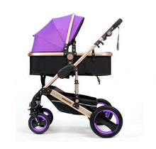 Load image into Gallery viewer, Wisesonle baby stroller 2 in 1 stroller lying or dampening folding light weight two-sided child four seasons Russia free shippin-EthioTELL