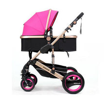 Load image into Gallery viewer, Wisesonle baby stroller 2 in 1 stroller lying or dampening folding light weight two-sided child four seasons Russia free shippin-EthioTELL