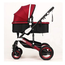 Load image into Gallery viewer, Wisesonle baby stroller 2 in 1 stroller lying or dampening folding light weight two-sided child four seasons Russia free shippin-EthioTELL
