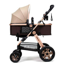 Load image into Gallery viewer, Wisesonle baby stroller 2 in 1 stroller lying or dampening folding light weight two-sided child four seasons Russia free shippin-EthioTELL