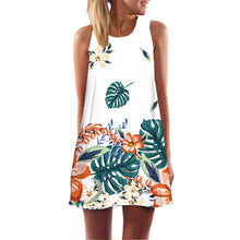 Load image into Gallery viewer, Women New Arrival Rose Print Sleeveless Summer Dress.-Women's Clothing-EthioTELL