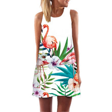 Load image into Gallery viewer, Women New Arrival Rose Print Sleeveless Summer Dress.-Women's Clothing-EthioTELL