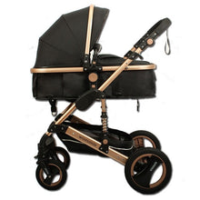 Load image into Gallery viewer, Wisesonle baby stroller 2 in 1 stroller lying or dampening folding light weight two-sided child four seasons Russia free shippin-EthioTELL