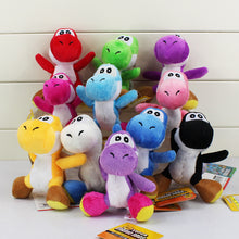 Load image into Gallery viewer, Super Mario Bros Yoshi Stuffed Plush Toys With Keychain Pendant-EthioTELL