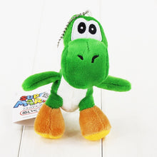 Load image into Gallery viewer, Super Mario Bros Yoshi Stuffed Plush Toys With Keychain Pendant-EthioTELL