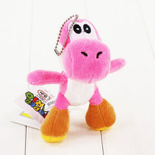 Load image into Gallery viewer, Super Mario Bros Yoshi Stuffed Plush Toys With Keychain Pendant-EthioTELL