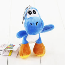 Load image into Gallery viewer, Super Mario Bros Yoshi Stuffed Plush Toys With Keychain Pendant-EthioTELL