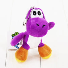 Load image into Gallery viewer, Super Mario Bros Yoshi Stuffed Plush Toys With Keychain Pendant-EthioTELL