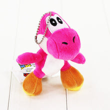 Load image into Gallery viewer, Super Mario Bros Yoshi Stuffed Plush Toys With Keychain Pendant-EthioTELL