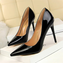 Load image into Gallery viewer, New Leather Pumps Fashion WomenHigh Heels Wedding, party Shoes-Women's Clothing-EthioTELL