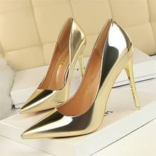 Load image into Gallery viewer, New Leather Pumps Fashion WomenHigh Heels Wedding, party Shoes-Women's Clothing-EthioTELL