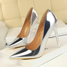 Load image into Gallery viewer, New Leather Pumps Fashion WomenHigh Heels Wedding, party Shoes-Women's Clothing-EthioTELL