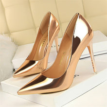 Load image into Gallery viewer, New Leather Pumps Fashion WomenHigh Heels Wedding, party Shoes-Women's Clothing-EthioTELL