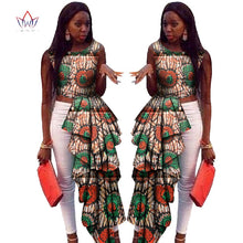 Load image into Gallery viewer, New Africa Long Top for Women Dashiki Plus Size Sleeveless Africa Clothing Bazin Riche Ankara Casual Women Top WY430-EthioTELL