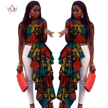 Load image into Gallery viewer, New Africa Long Top for Women Dashiki Plus Size Sleeveless Africa Clothing Bazin Riche Ankara Casual Women Top WY430-EthioTELL