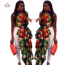 Load image into Gallery viewer, New Africa Long Top for Women Dashiki Plus Size Sleeveless Africa Clothing Bazin Riche Ankara Casual Women Top WY430-EthioTELL