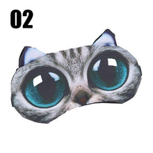 Load image into Gallery viewer, Cat Eyeshade Natural Sleeping Patch-Accessories-EthioTELL