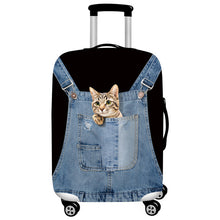 Load image into Gallery viewer, TLDGAGAS Stretch Fabric Cute Cat Luggage Protective Cover Suit 18-32 Inch Trolley Suitcase Case Covers Travel Accessories-EthioTELL