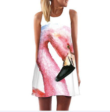 Load image into Gallery viewer, Women New Arrival Rose Print Sleeveless Summer Dress.-Women's Clothing-EthioTELL