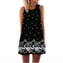Load image into Gallery viewer, Women New Arrival Rose Print Sleeveless Summer Dress.-Women's Clothing-EthioTELL
