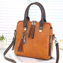 Load image into Gallery viewer, Vintage PU Leather Ladies HandBags TotesTassel Designer Crossbody Hot Sale.-EthioTELL