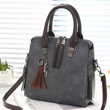 Load image into Gallery viewer, Vintage PU Leather Ladies HandBags TotesTassel Designer Crossbody Hot Sale.-EthioTELL