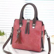 Load image into Gallery viewer, Vintage PU Leather Ladies HandBags TotesTassel Designer Crossbody Hot Sale.-EthioTELL