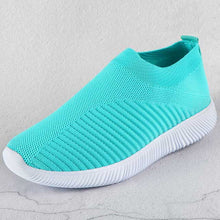 Load image into Gallery viewer, Women Sneakers Female Knitted Vulcanized Shoes Casual Slip On Ladies Flat Shoe Mesh Trainers Soft Walking Footwear Zapatos Mujer-EthioTELL