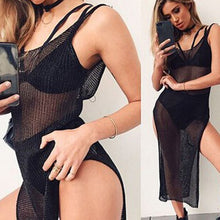 Load image into Gallery viewer, New Sexy Cover Up Bikini Women Swimsuit Cover-up Beach Bathing Suit Beach Wear Knitting Swimwear Mesh Beach Dress Tunic Robe-EthioTELL