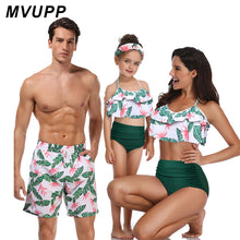 Load image into Gallery viewer, family matching swimwear beachwear dresses high waist bikini look mum.-Women's Clothing-EthioTELL
