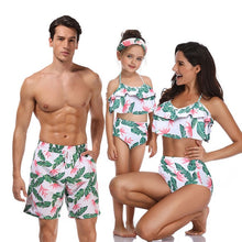 Load image into Gallery viewer, family matching swimwear beachwear dresses high waist bikini look mum.-Women's Clothing-EthioTELL