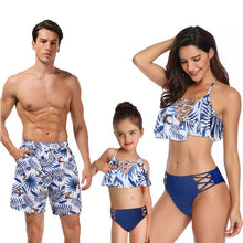 Load image into Gallery viewer, family matching swimwear beachwear dresses high waist bikini look mum.-Women's Clothing-EthioTELL