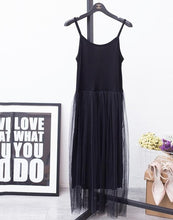 Load image into Gallery viewer, [CHICEVER] 2019 Sexy Off Shoulder Summer Women Dress Female Loose Spaghetti Strap Mesh Ladies Party Dresses New Clothing-EthioTELL