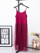 Load image into Gallery viewer, [CHICEVER] 2019 Sexy Off Shoulder Summer Women Dress Female Loose Spaghetti Strap Mesh Ladies Party Dresses New Clothing-EthioTELL