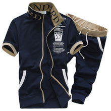Load image into Gallery viewer, Sportswear Men Short Sleeve set+Pants.-Other-EthioTELL