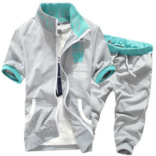 Load image into Gallery viewer, Sportswear Men Short Sleeve set+Pants.-Other-EthioTELL