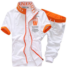 Load image into Gallery viewer, Sportswear Men Short Sleeve set+Pants.-Other-EthioTELL